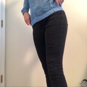black skinny jeans